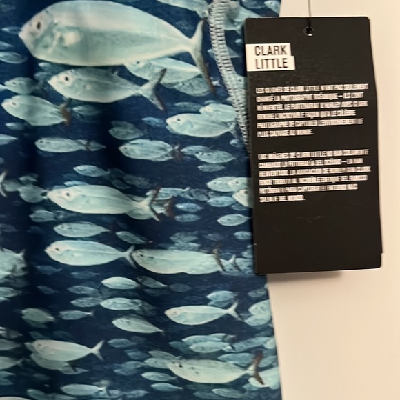 NWT CLARK 🐟UNDERWATER 🎣HURLEY 🐠 SWIMSUIT 🩱 BATHING SUIT 🫶🏼SMALL - Picture 5 of 12